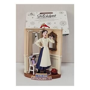 Disney Store Mary Poppins 60th Anniversary Sketchbook Christmas Ornament 2025